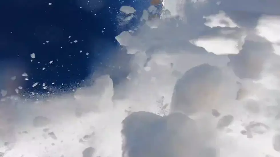 Watch Wyoming Snowmobile Riders Narrowly Escape Avalanche