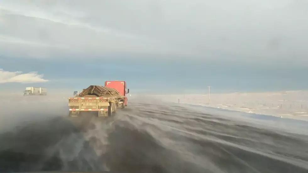 Truck Driver Compares Driving in Wyoming to a Sideways Treadmill