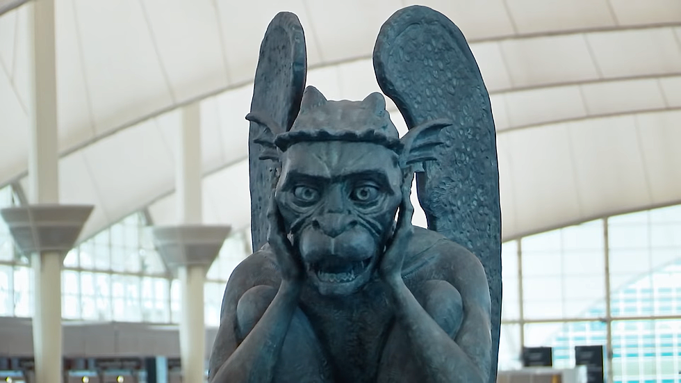 Denver Airport Now Has a Talking Gargoyle Spewing Conspiracies