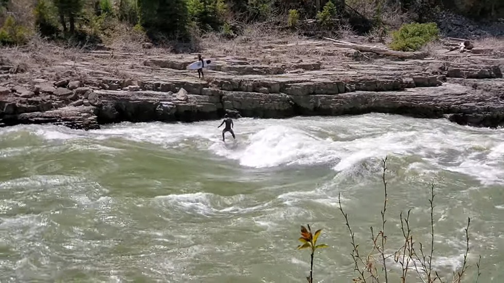 WATCH: Wyoming River Surfing is a Thing
