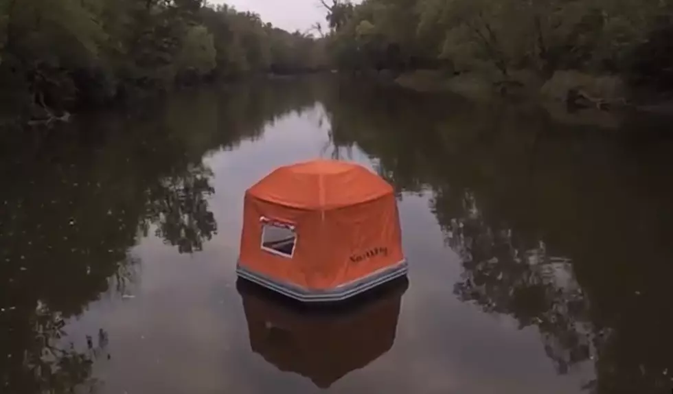 Would You Take this Floatable Tent on the Platte River?