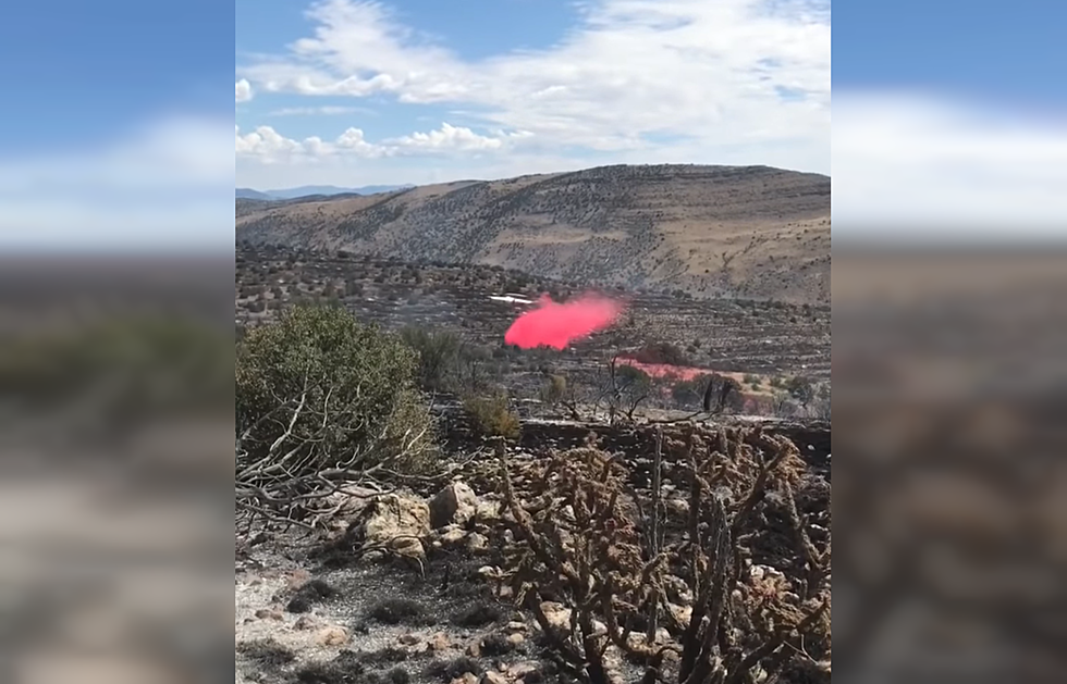 WATCH: Aerial Wildfire Crew Has Incredible Near Miss into Hill