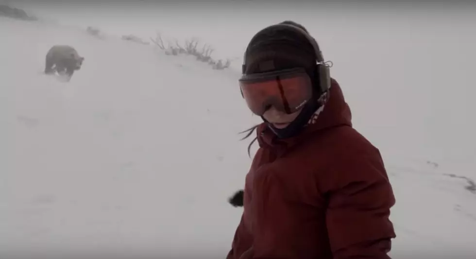 Watch: Snowboarder Claims She Was Chased By A Bear In Viral Video