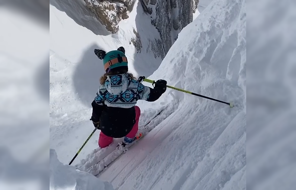 Watch a 10-Year-Old Ski Jackson Hole’s Legendary Corbets Couloir