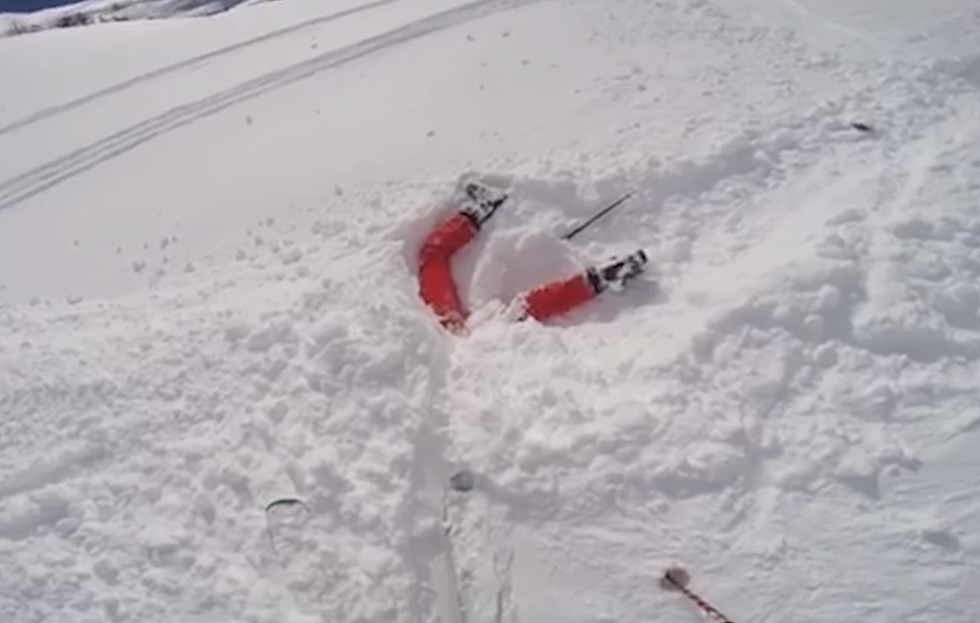This Skier Nearly Suffocated Under 2 Feet of Snow