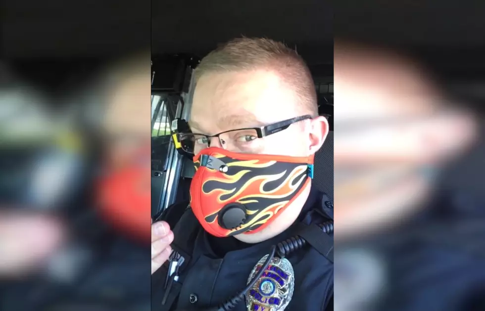 Casper Police Show Off Some of the Fancy Masks They’re Wearing
