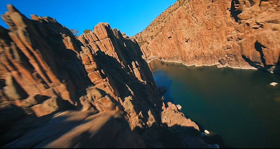 Dizzying Drone Video Hugs the Walls of Wyoming&#8217;s Fremont Canyon
