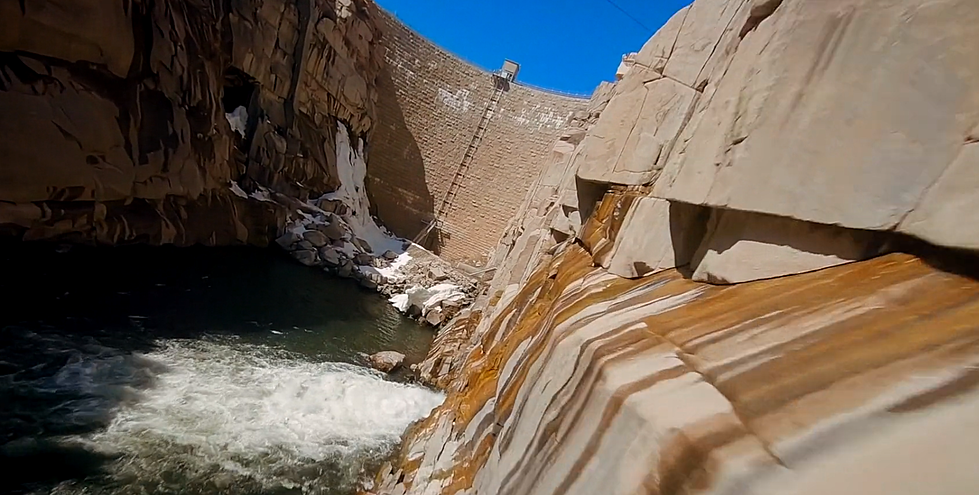 Wild New Drone Video Zooms You Up and Over Pathfinder Dam