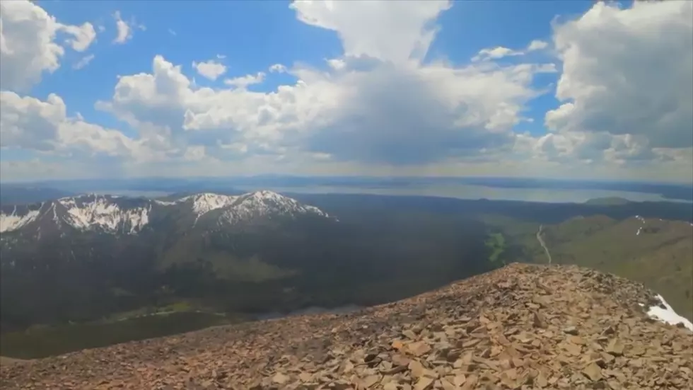 What Wyoming Looks Like from Atop Yellowstone&#8217;s Avalanche Peak