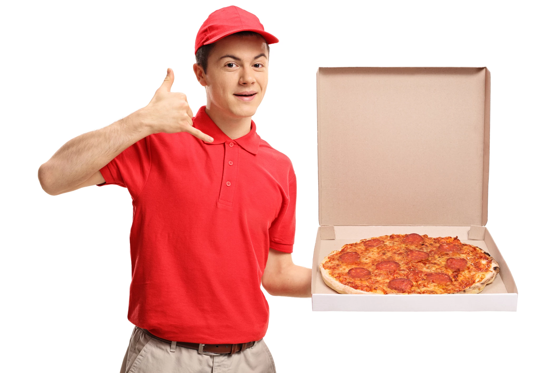 Pizza delivery ebony