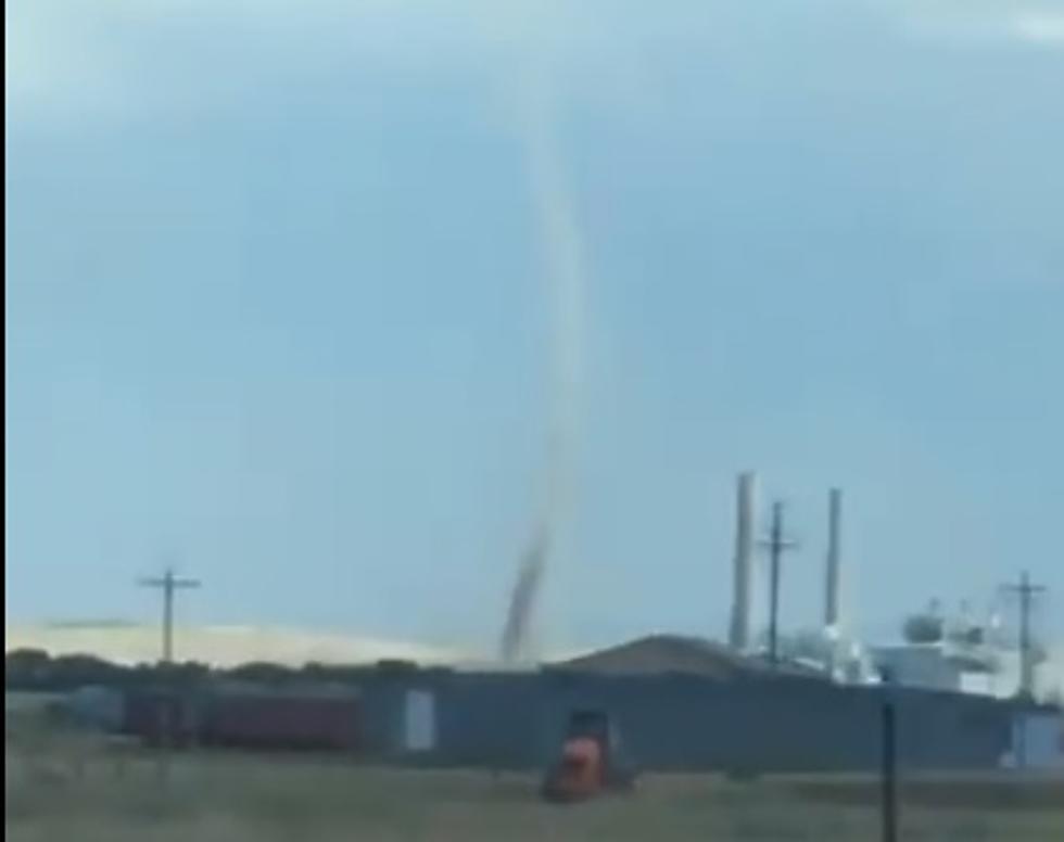 Did You See This Massive Dust Devil Outside Of Glenrock?