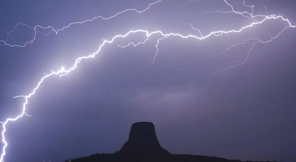 Watch as Storm Chaser Captures Wild Lightning Over Devil's Tower