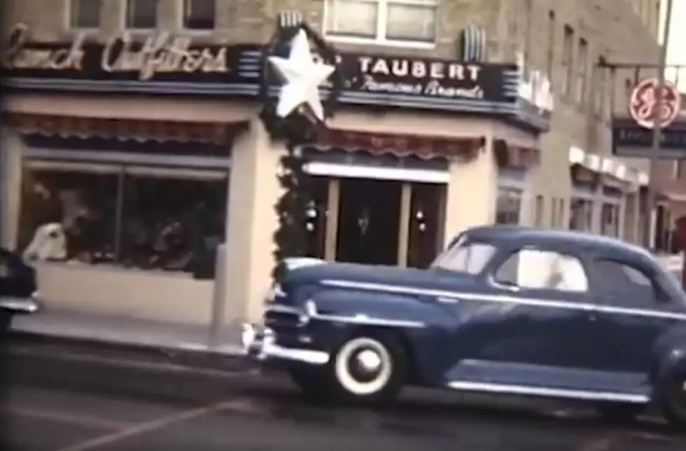 WATCH: Vintage Lou Taubert&#8217;s Christmas Video In Downtown Casper