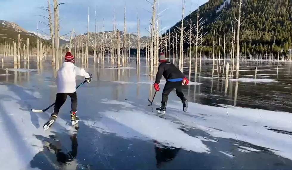Video Shows Yellowstone’s Quake Lake is Now Perfect for Skating