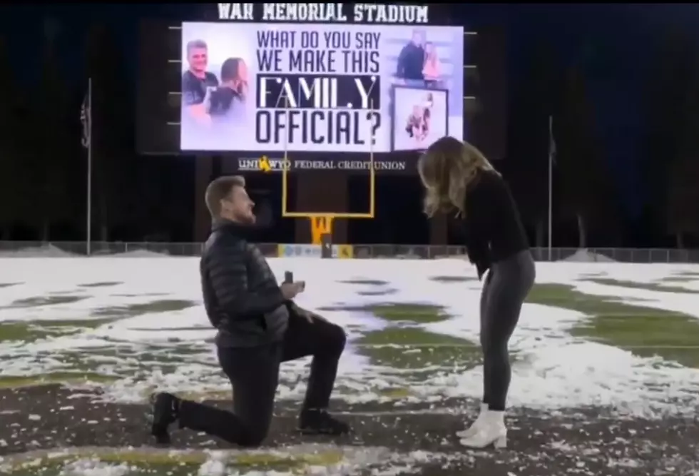 Watch Casper&#8217;s Logan Wilson Propose at War Memorial Stadium