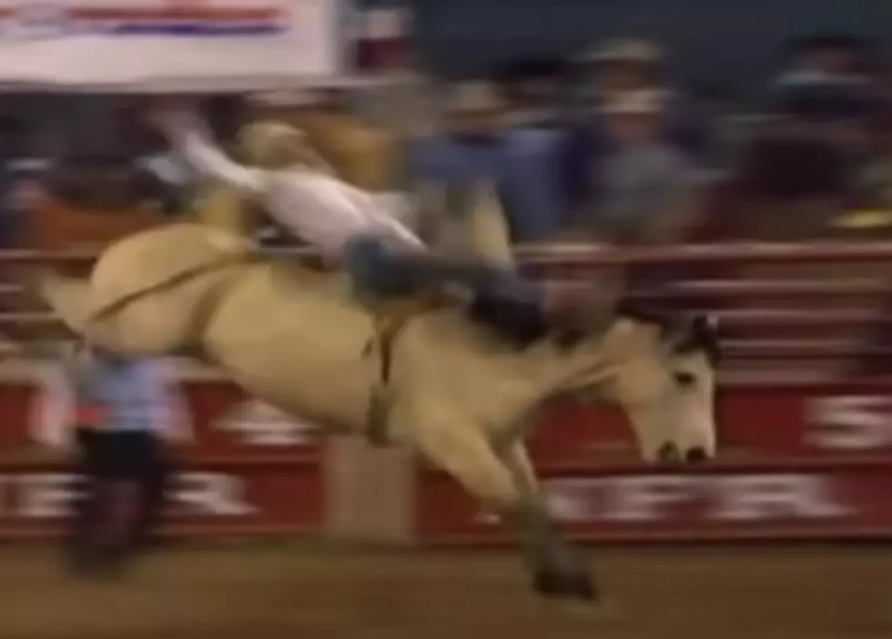 WATCH: Chris LeDoux’s 1976 NFR Winning Ride On Stormy Weather