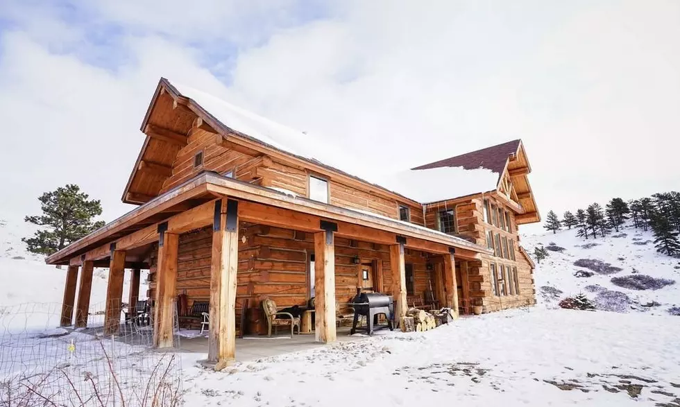 Check Out a Dozen Pics of a Wyoming Log Cabin Near Buffalo