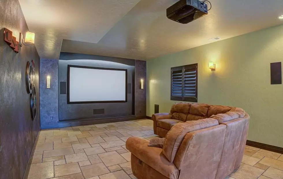 12 Pics of a Casper Dream Home with a Built-in Movie Theater
