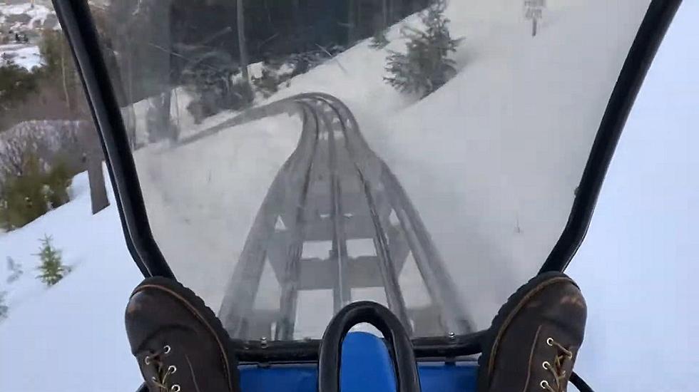 Would You Be Willing To Brave Wyoming’s Snowy Cowboy Coaster?