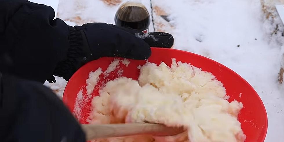 Want To Make A Sweet Treat For Your Kids Using The Wyoming Snow?