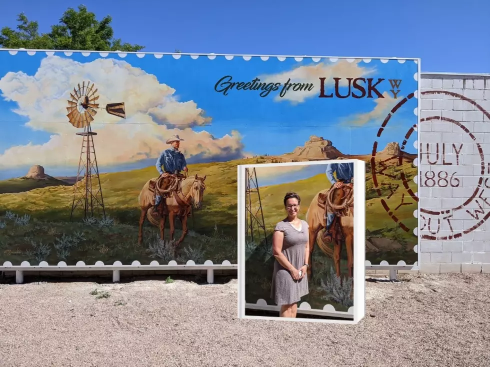 The Small Town Of Lusk, Wyoming Now Has Impressive New Cowboy Mural
