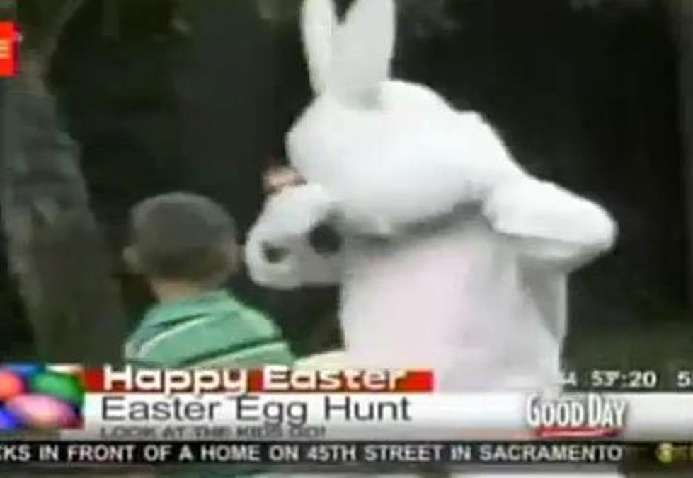 Reporter Dressed as Easter Bunny Freaks Out Kids