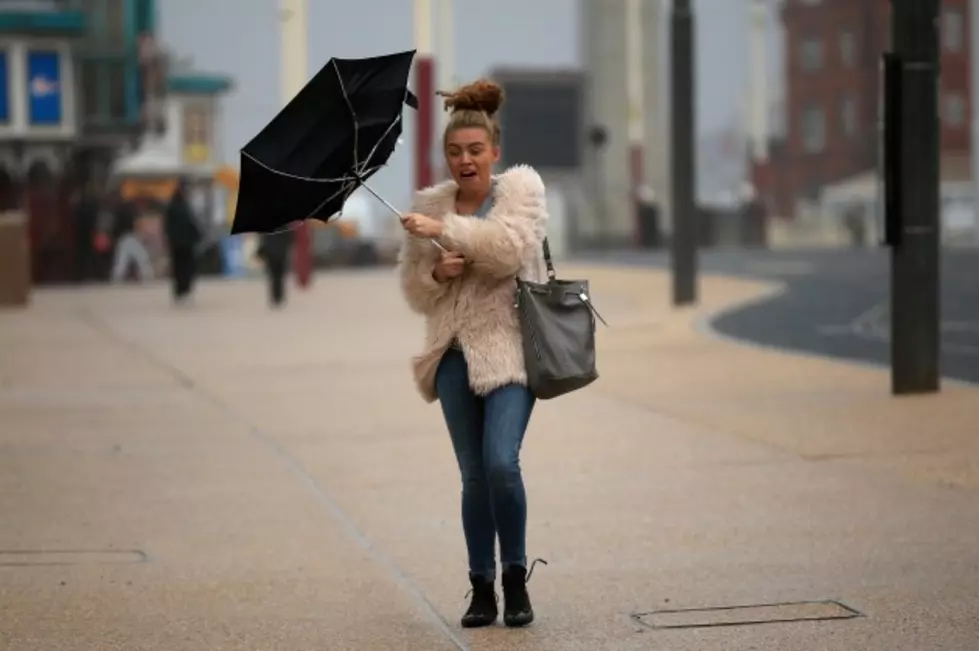 High Wind Warning in Effect Today