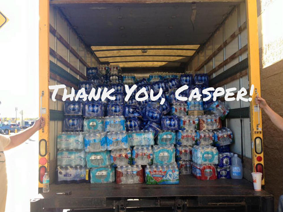 Casper Newbie Reaction to Cole Creek Fire Relief Drive