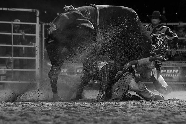 This Brave Bull-rider Gets Taken For An Unexpected Ride