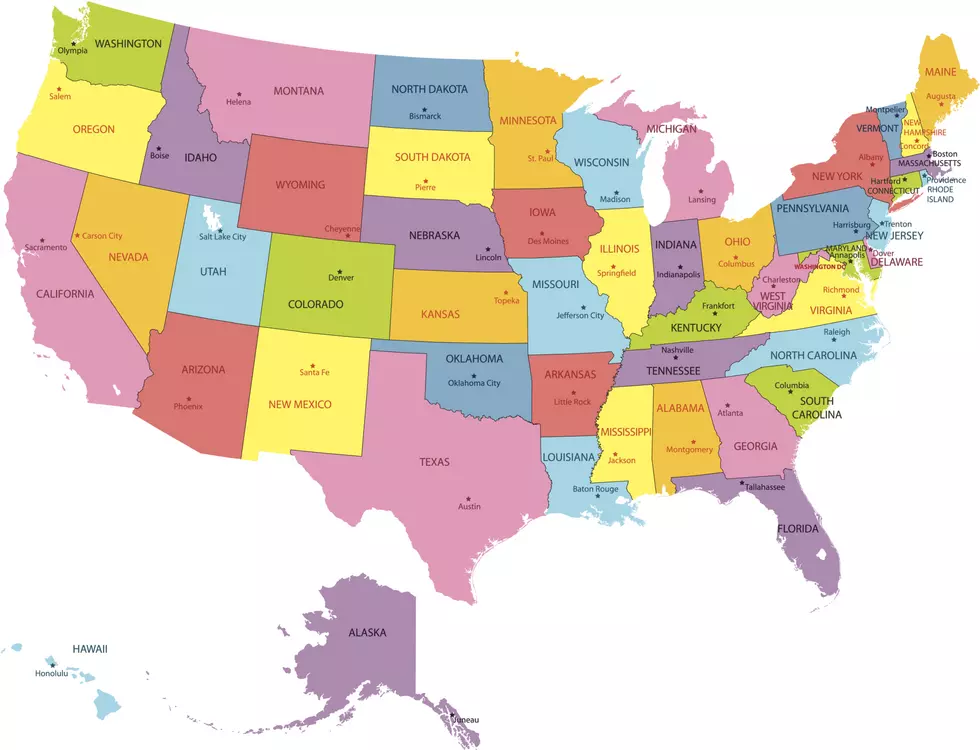 A Map That Breaks Down How A Brit Sees The U.S.A.