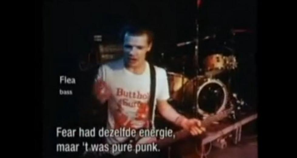 Flea Briefly Explains Punk and Funk [VIDEO] [NSFW]