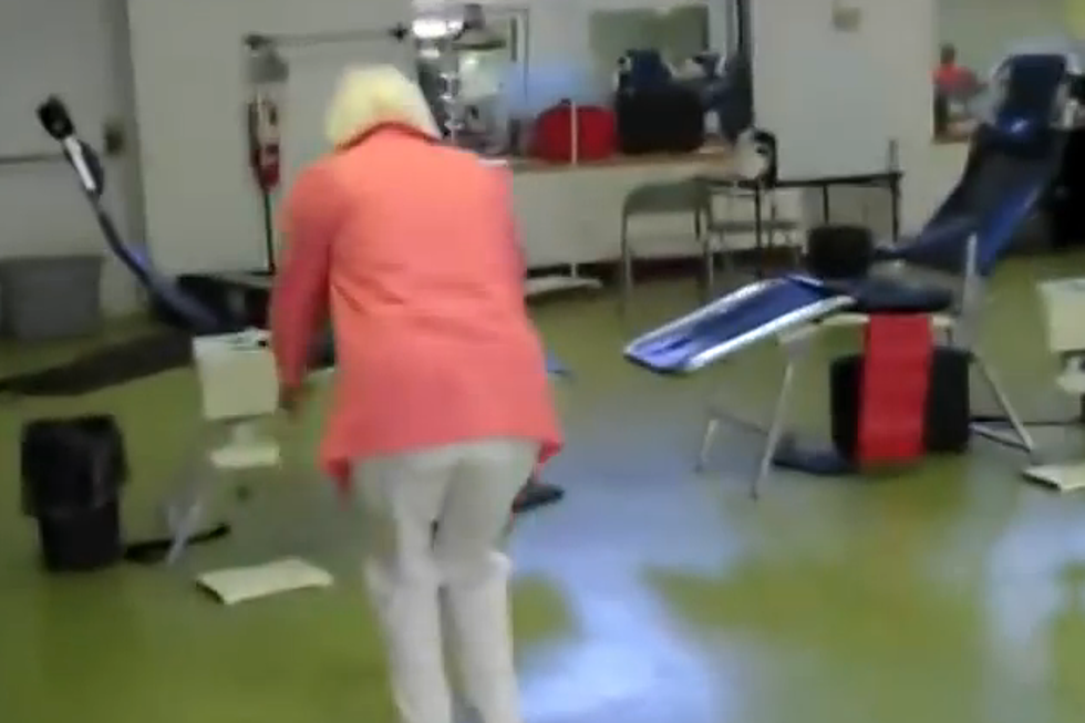 90 Year Old Lady Lands Double Back Flip [VIDEO]