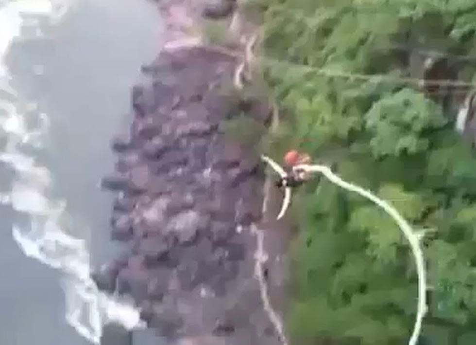 Bungee Cord Snaps And Jumper Falls Into River Below [VIDEO]
