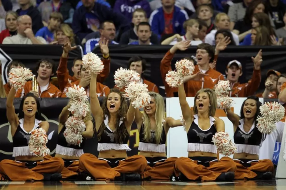 NCAA Cheerleaders Enjoy the Big Dance Too!