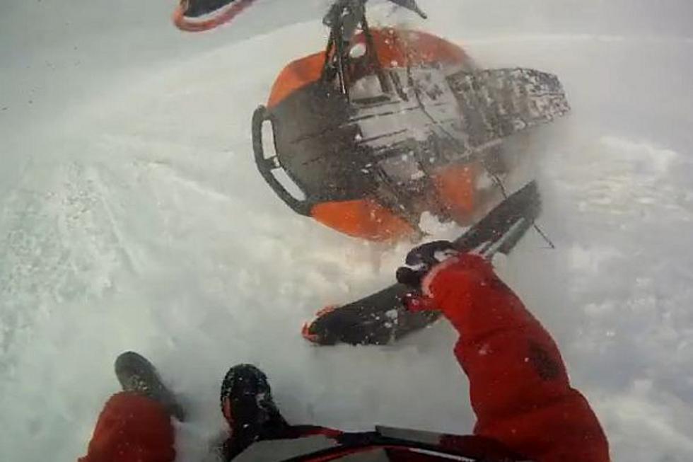 See a Three-Minute-Long Snowmobile Wreck in Stunning HD [VIDEO]