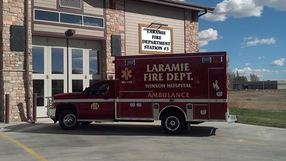 Laramie Accepts New Ambulance And Donates Old Unit To Small Town