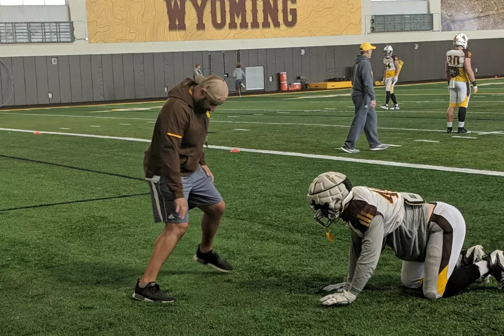 Watch Wyoming's Coach Bohl Discuss Saturday Scrimmage in Casper