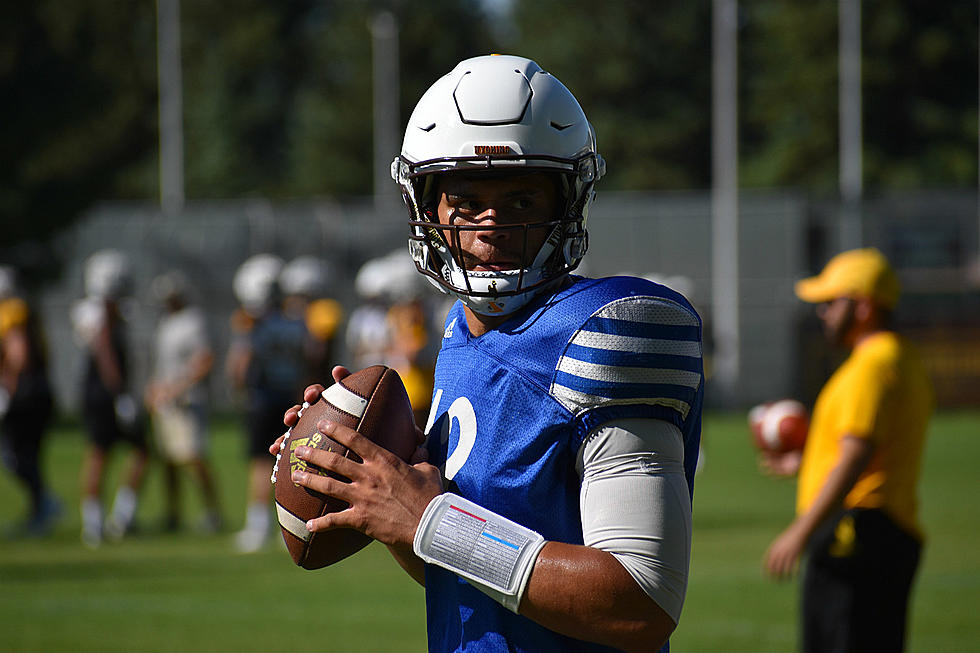 Wyoming Football Dons Full Pads for First Time in Fall Camp