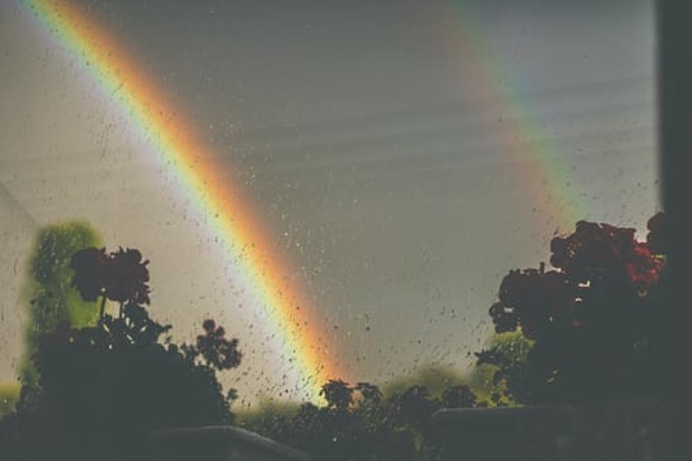 LOOK: Cheyenne Sees Partial Rare Double Rainbow to Start Weekend