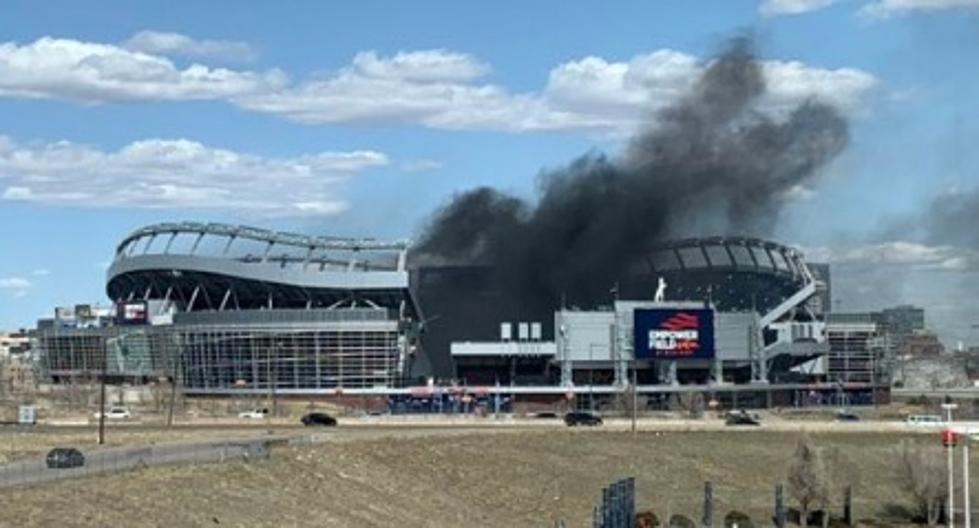 Shocking Pics From the Mile High Stadium Fire in Denver Are Crazy