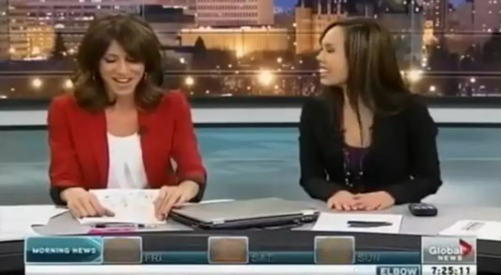 Two Hot News Anchors Talk About Sausage