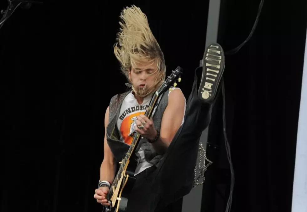 Epic Guitar Shredding Leaves a Mess [VIDEO]