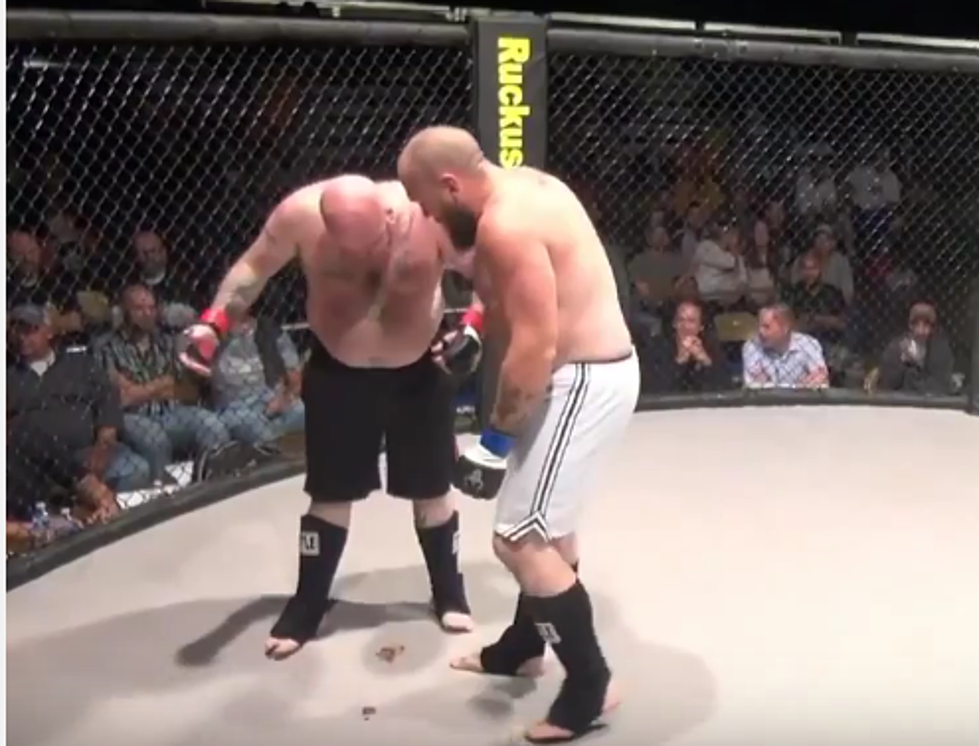 MMA Fighter Literally Gets the Crap Beat Out of Him [NSFW VIDEO]
