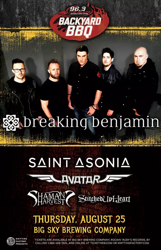 Help Write a Breaking Benjamin Diary Entry to Win Tickets