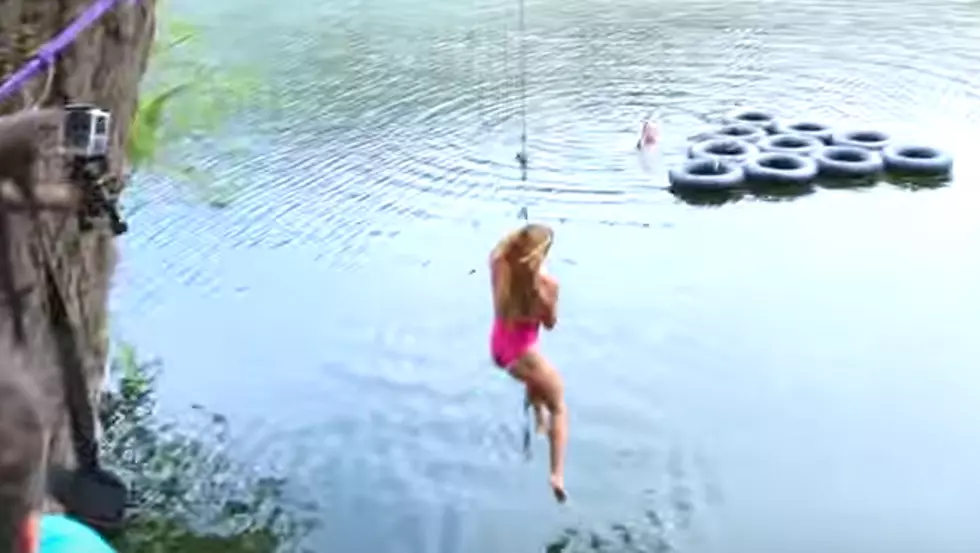 New Montana Summer Obsession – Rope Swing Beer Pong