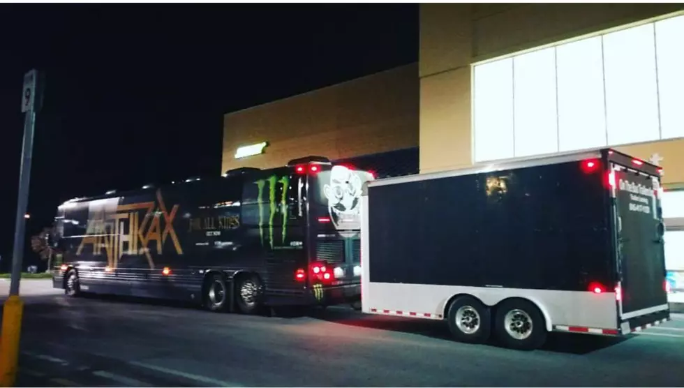 And then the Anthrax Tour Bus Pulled Up to the Missoula Walmart…