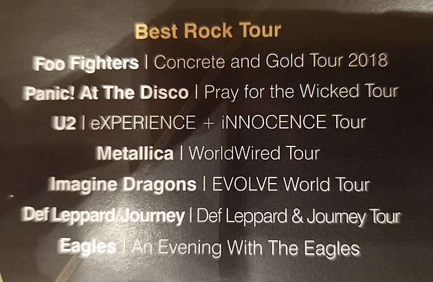Foo Fighters Win &#8216;Best Rock Tour&#8217;, Nate Mendel Still Has Nothing to Say