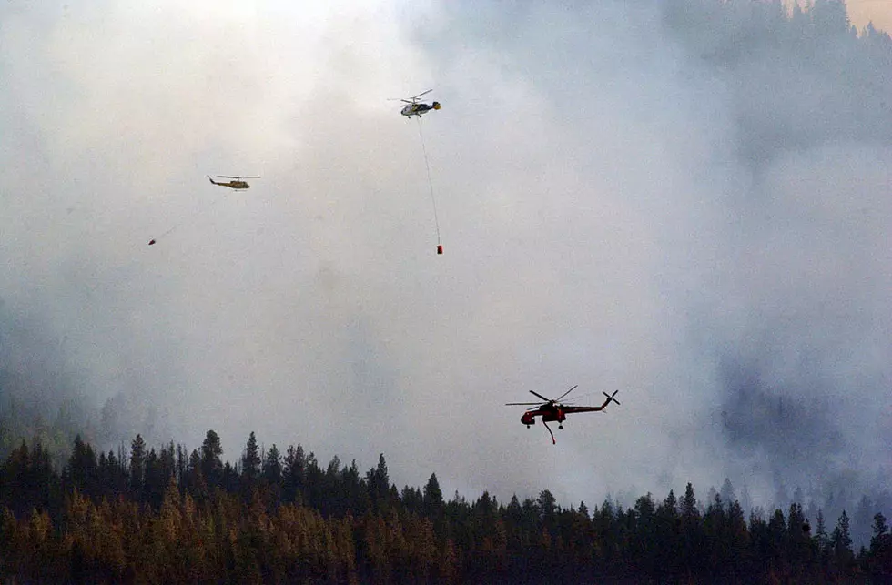 Jaw-Dropping Aerial Footage of Bird Island Fire on Flathead Lake