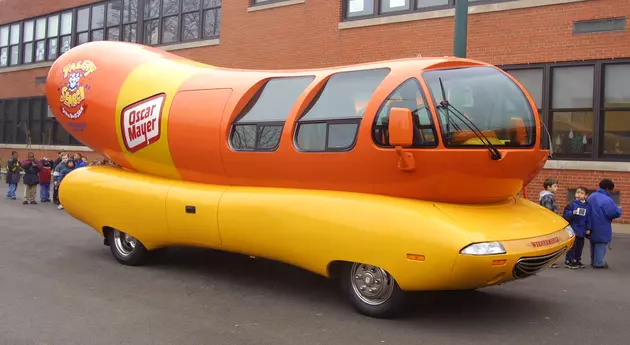 Hot Dog Couple Gets Engaged in Yellowstone in Front of Wienermobile