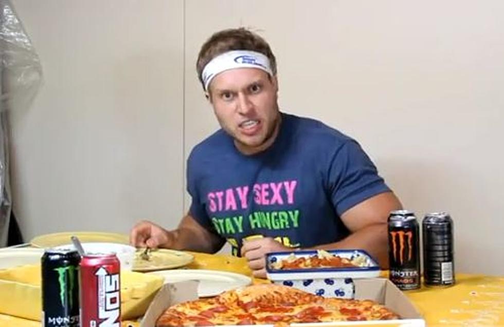 ‘Furious Pete’ Consumes Michael Phelps’ 12,000 Calorie Diet In One Sitting